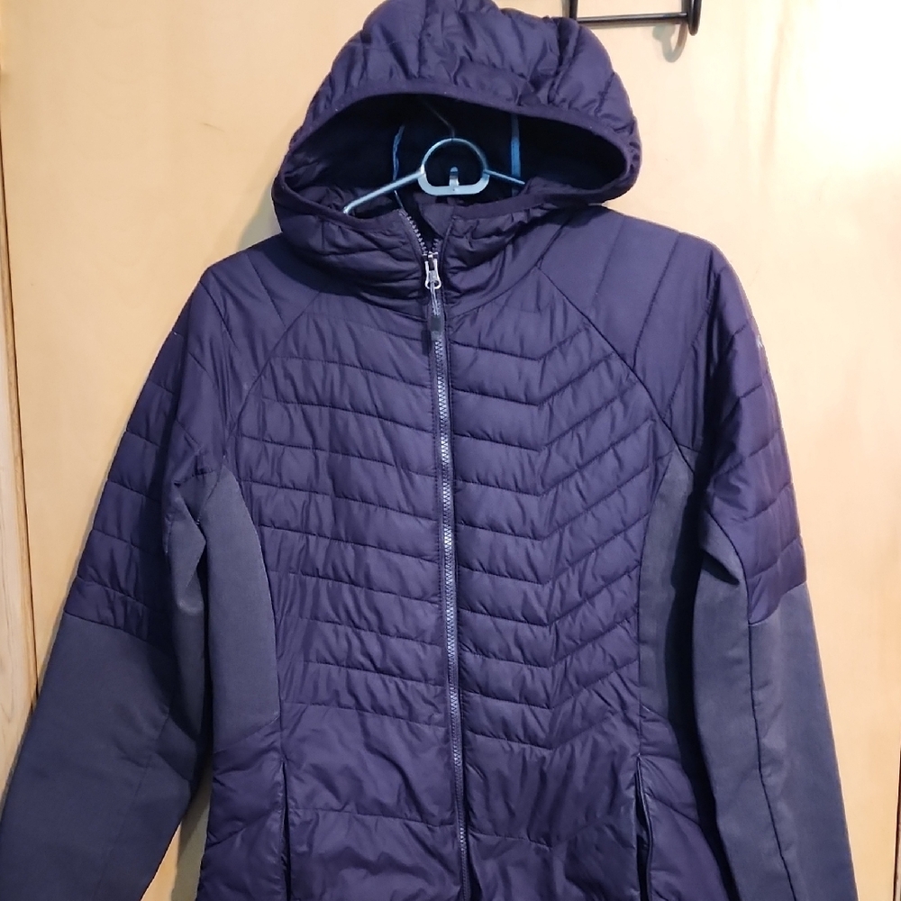 Columbia Women's Dark Purple Puffer Jacket